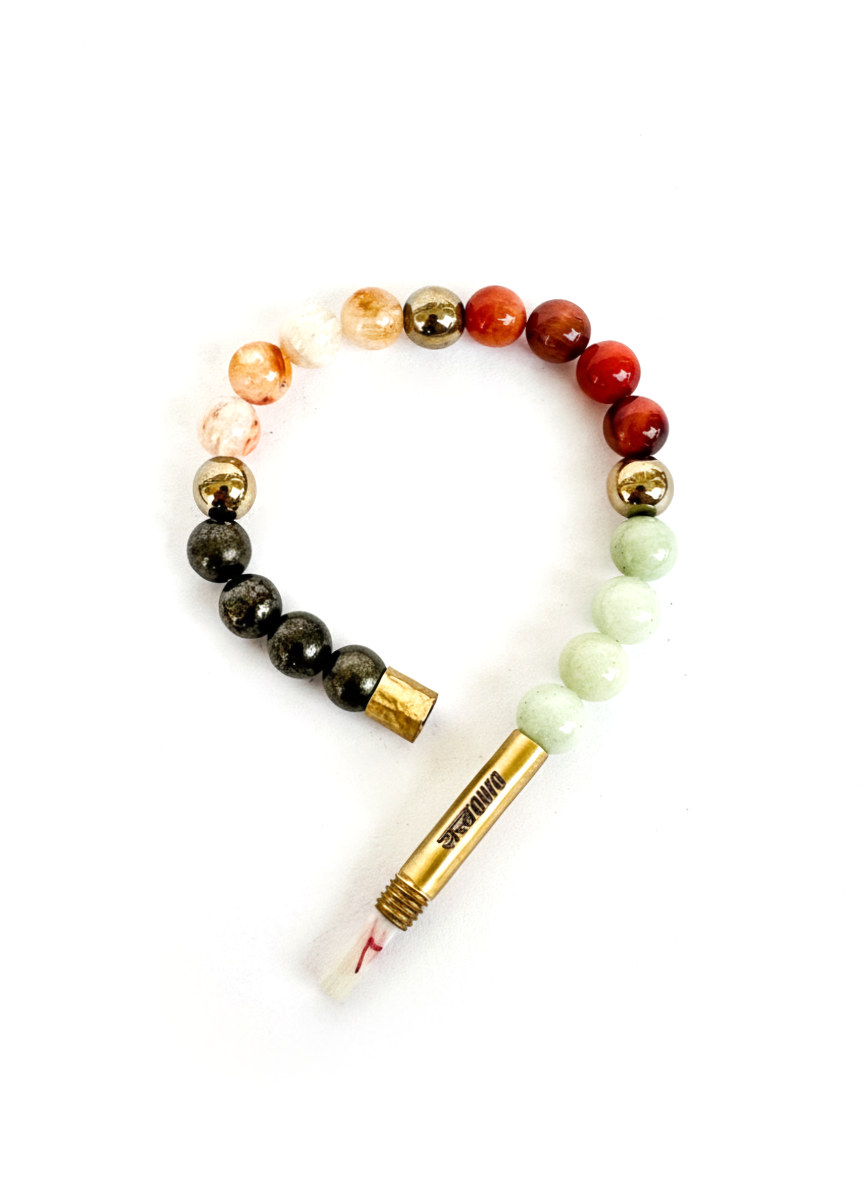 Money Magnet Crystal Bracelet with Manifestation Lock
