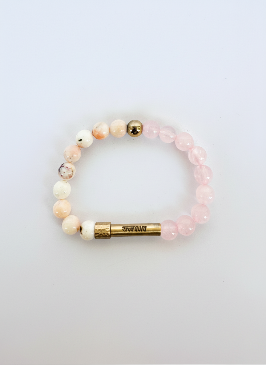 Ruling Number 6 Crystal Bracelet with Manifestation Lock