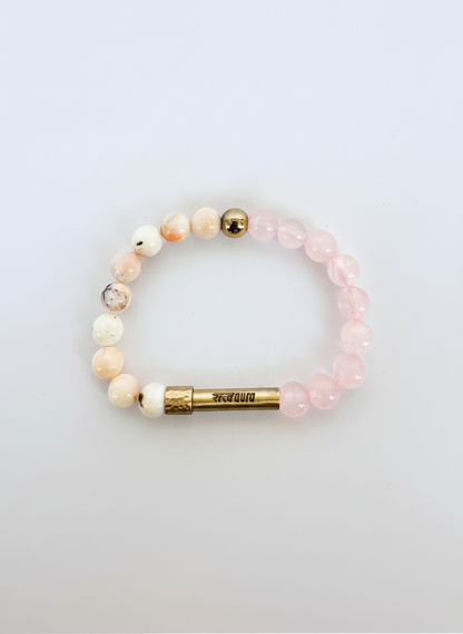 Ruling Number 6 Crystal Bracelet with Manifestation Lock