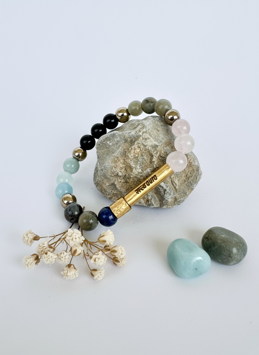 Libra Crystal Bracelet with Manifestation Lock