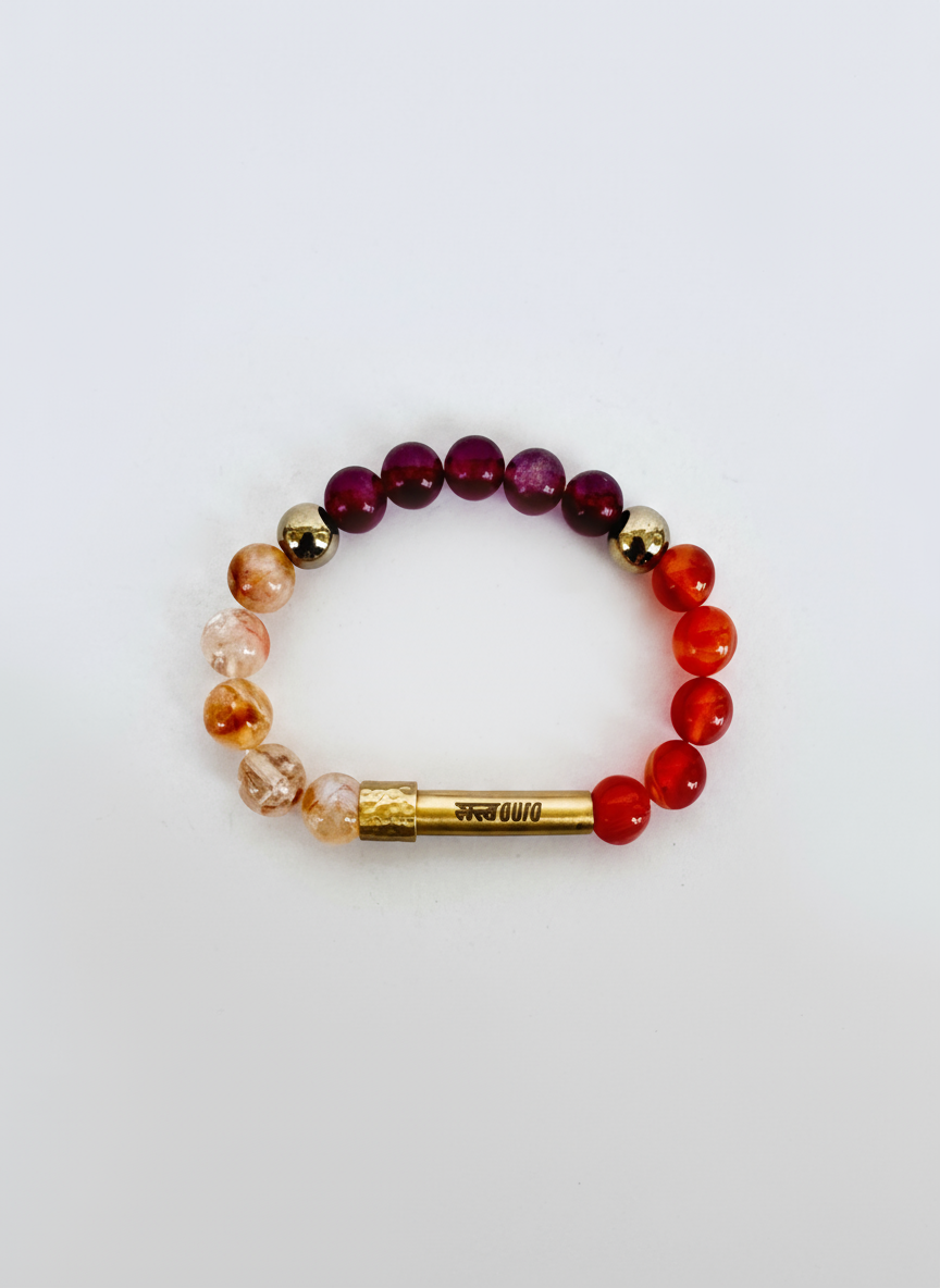 Ruling Number 1 Crystal Bracelet with Manifestation Lock