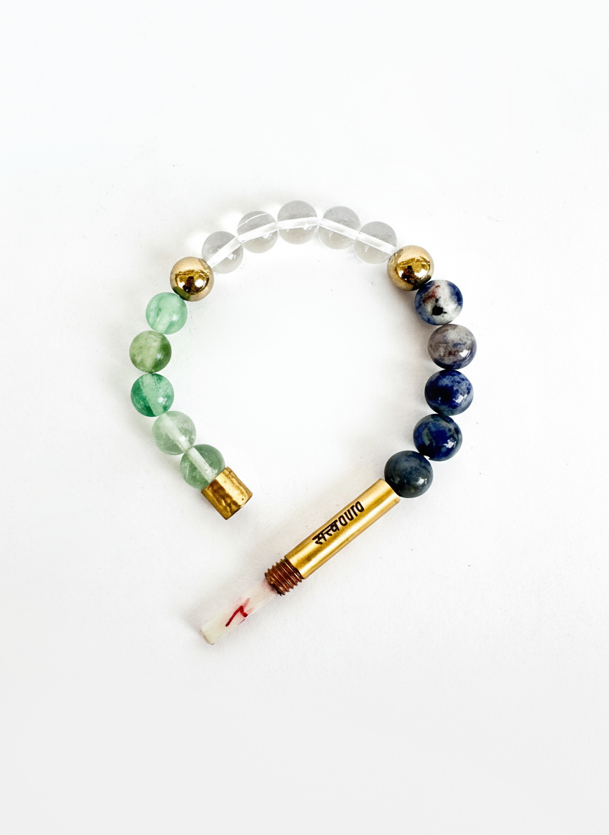 Study Success Pro Crystal Bracelet with Manifestation Lock