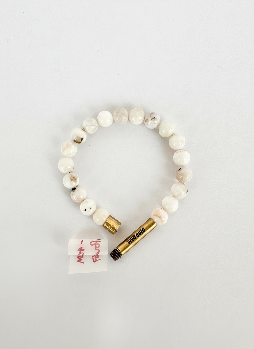 Moonstone Crystal Bracelet with Manifestation Lock