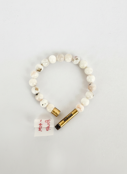 Moonstone Crystal Bracelet with Manifestation Lock