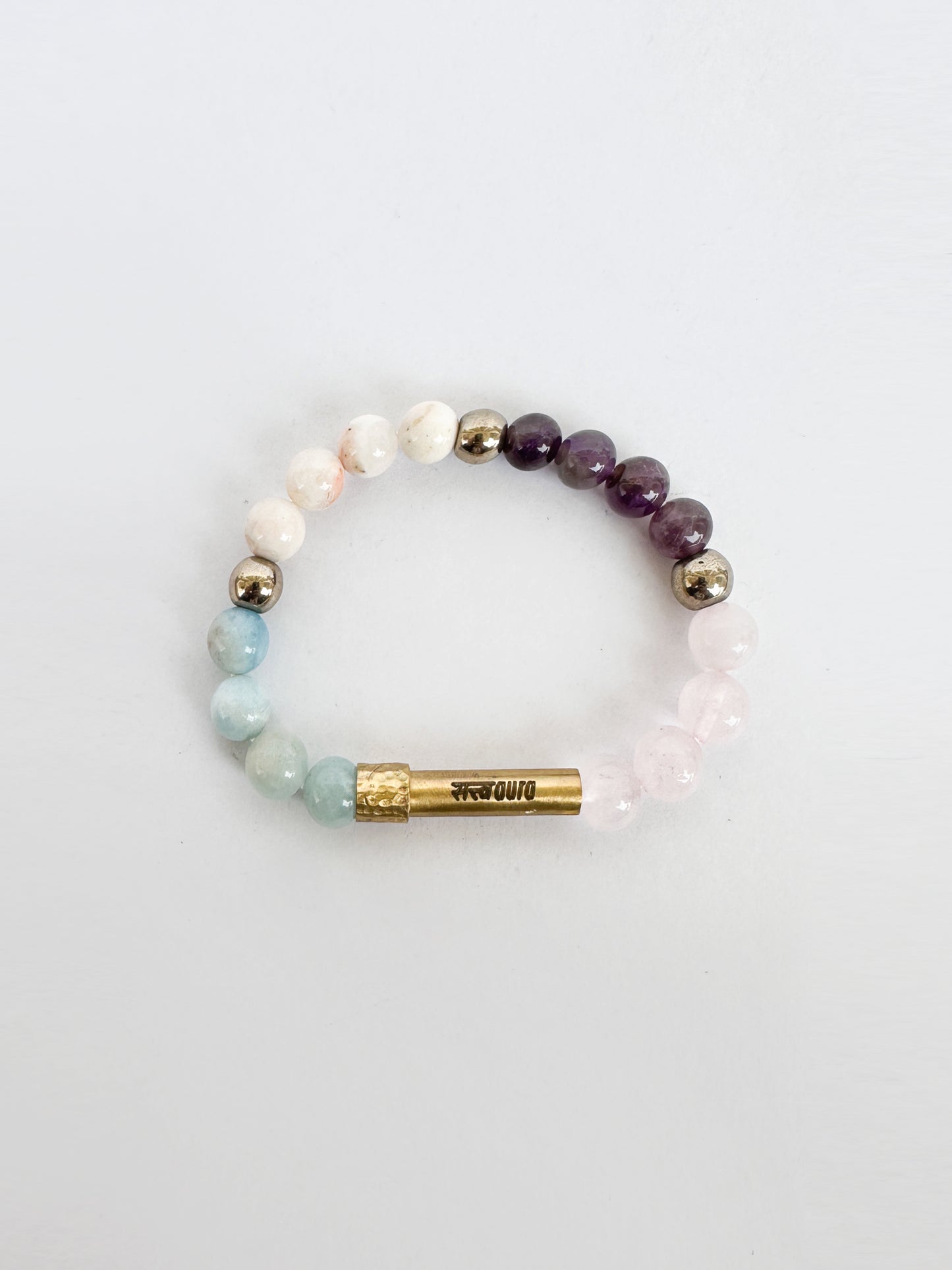 Pisces Crystal Bracelet with Manifestation Lock