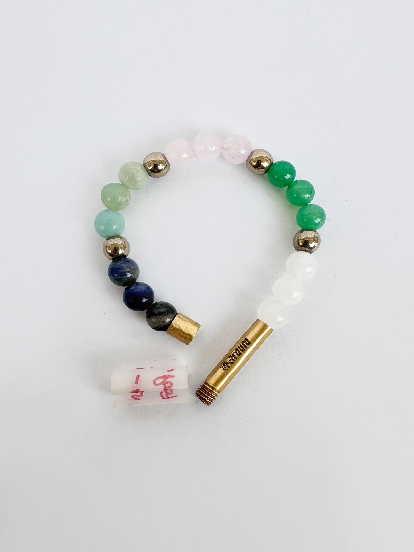 Virgo Crystal Bracelet with Manifestation Lock