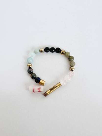 Libra Crystal Bracelet with Manifestation Lock