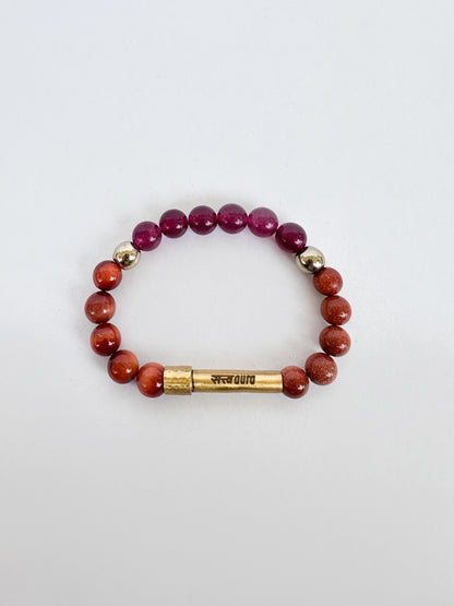 Leo Crystal Bracelet with Manifestation Lock