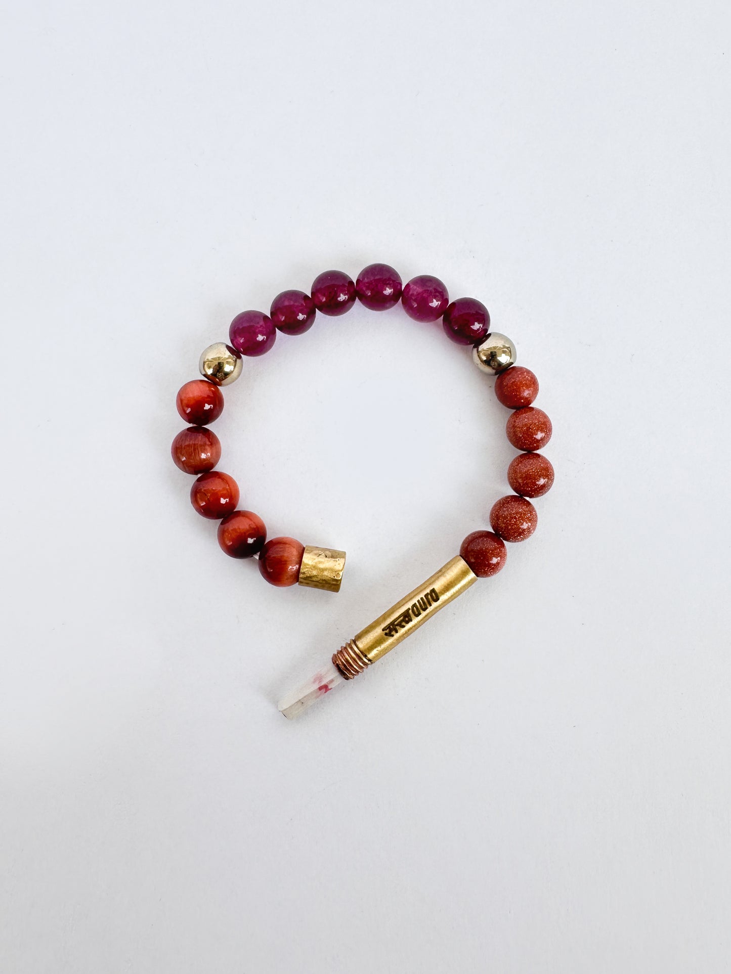 Leo Crystal Bracelet with Manifestation Lock