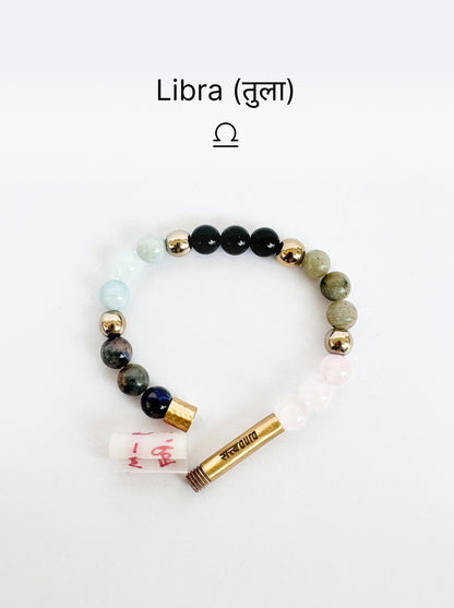 Libra Crystal Bracelet with Manifestation Lock